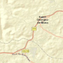 Les Ancizes Street Map