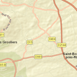 Saint-Bonnet-près-Riom Street Map