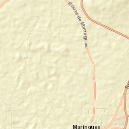 Maringues Street Map