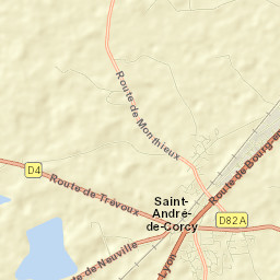 Saint-André-de-Corcy Street Map
