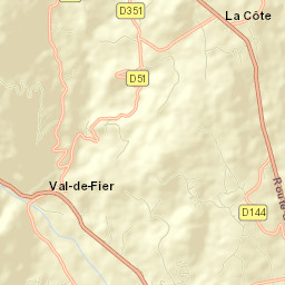 Versonnex Street Map