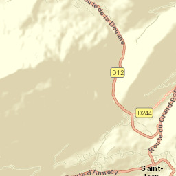 Saint-Jean-de-Sixt Street Map