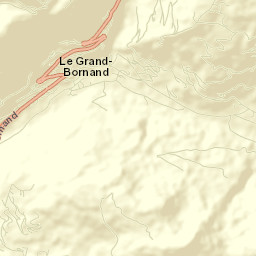 Le Grand-Bornand Street Map