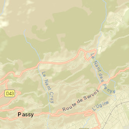 Passy Street Map