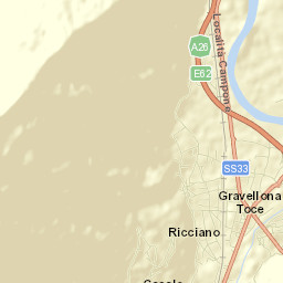 Gravellona Toce Street Map