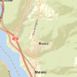 Melano Street Map