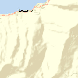 Lezzeno Street Map