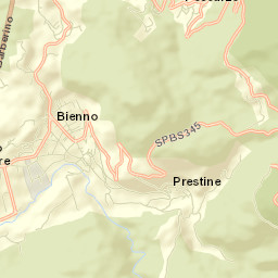 Bienno Street Map