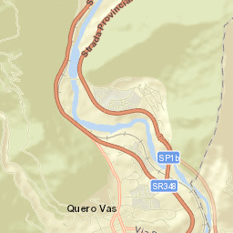 Quero Street Map