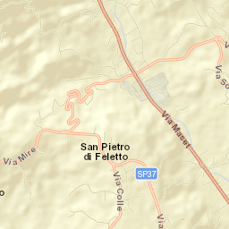 Corbanese Street Map