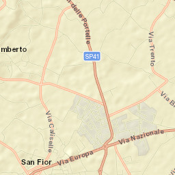 San Fior di Sopra Street Map
