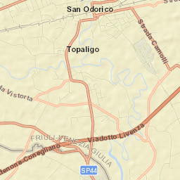 Cavolano-Schiavoi Street Map