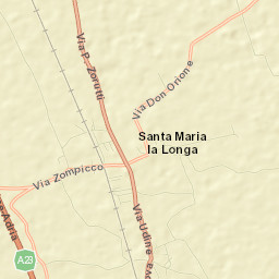 Santa Maria la Longa Street Map