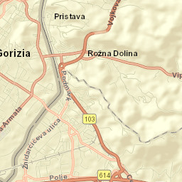 Šempeter pri Gorici Street Map