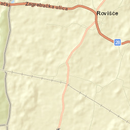 Rovišće Street Map