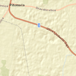 Pitomača Street Map