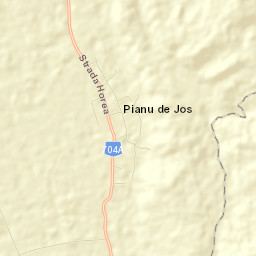 Pianu de Jos Street Map