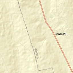 Crăiești Street Map