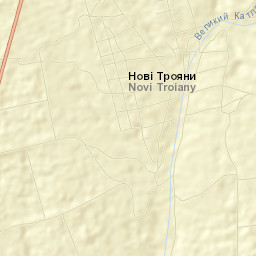 Novi Troyany Street Map
