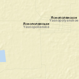 Yasnopolyanskoye Street Map