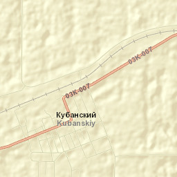 Kubanskiy Street Map