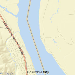 Columbia City Street Map