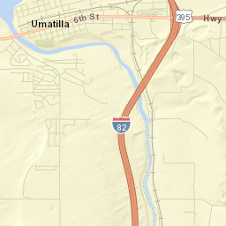Umatilla Street Map