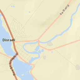 Disraeli Street Map