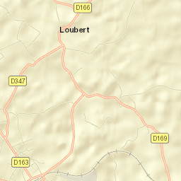 Loubert Street Map