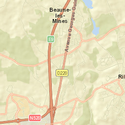 Rilhac-Rancon Street Map
