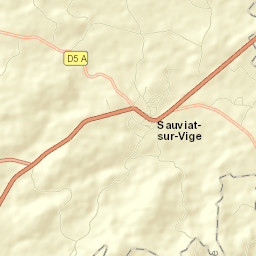 Sauviat-sur-Vige Street Map