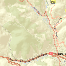 Tarare Street Map