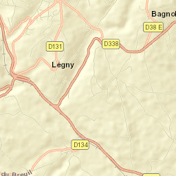 Le Bois-d'Oingt Street Map