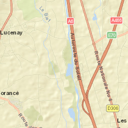 Lucenay Street Map