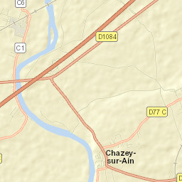 Chazey-sur-Ain Street Map