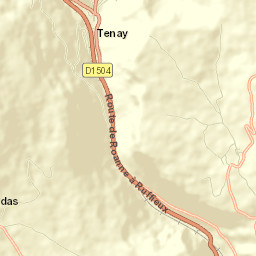 Tenay Street Map