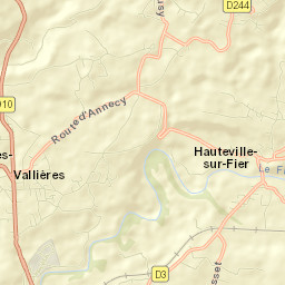 Vallières Street Map
