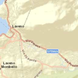 Laveno Street Map