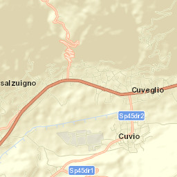 Cuvio Street Map