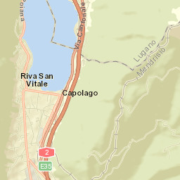 Riva San Vitale Street Map