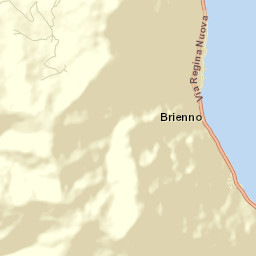 Brienno Street Map