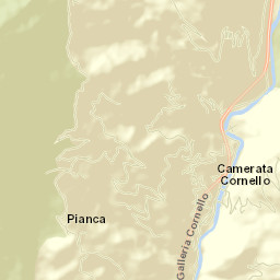 Camerata Cornello Street Map