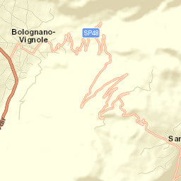 Bolognano-Vignole Street Map