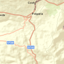 Folgaria Street Map