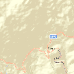 Foza Street Map