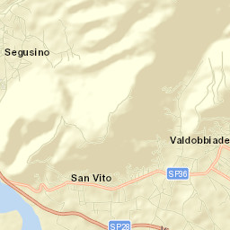 Segusino Street Map