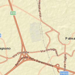 Palmanova Street Map