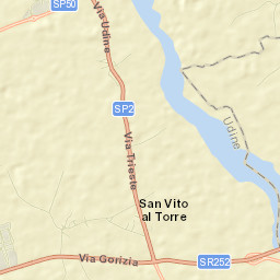 San Vito al Torre Street Map