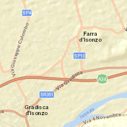 Farra d'Isonzo Street Map