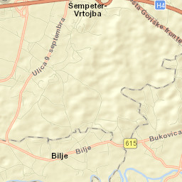 Bilje Street Map